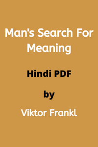 Man's Search For Meaning hindi pdf